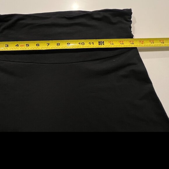 Toad & Co Chaka Pull On Tencil Skirt / Charcoal Black / Small - Picture 8 of 12